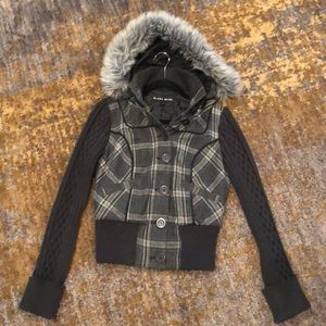 Blank Noir sweater jacket